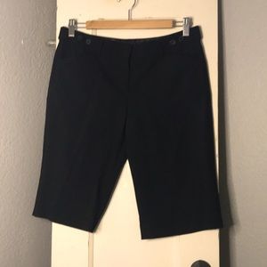 Bermuda length shorts